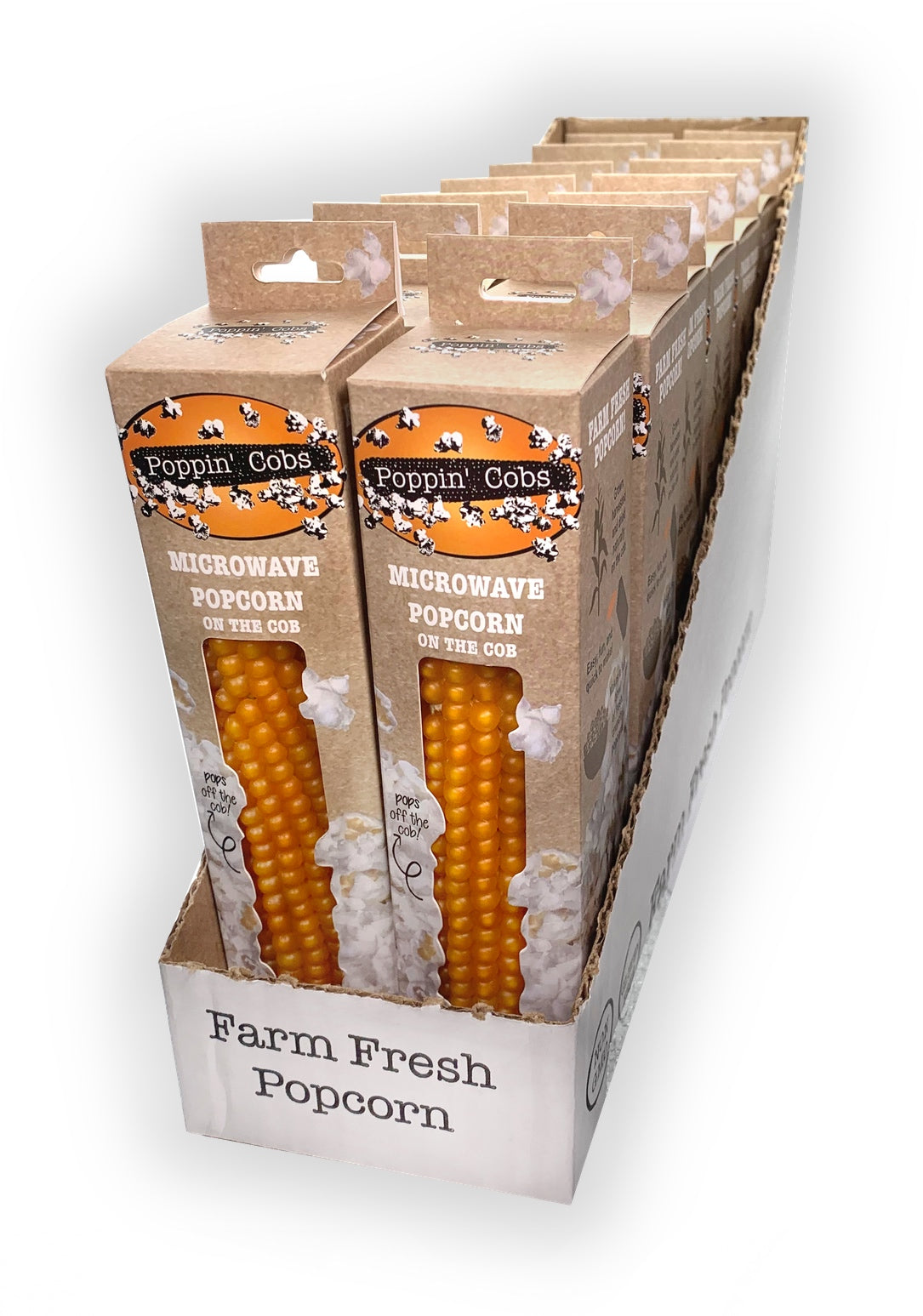 Poppin' Cobs Single Pack Case (14 Count) – Burlingtonpopcorn