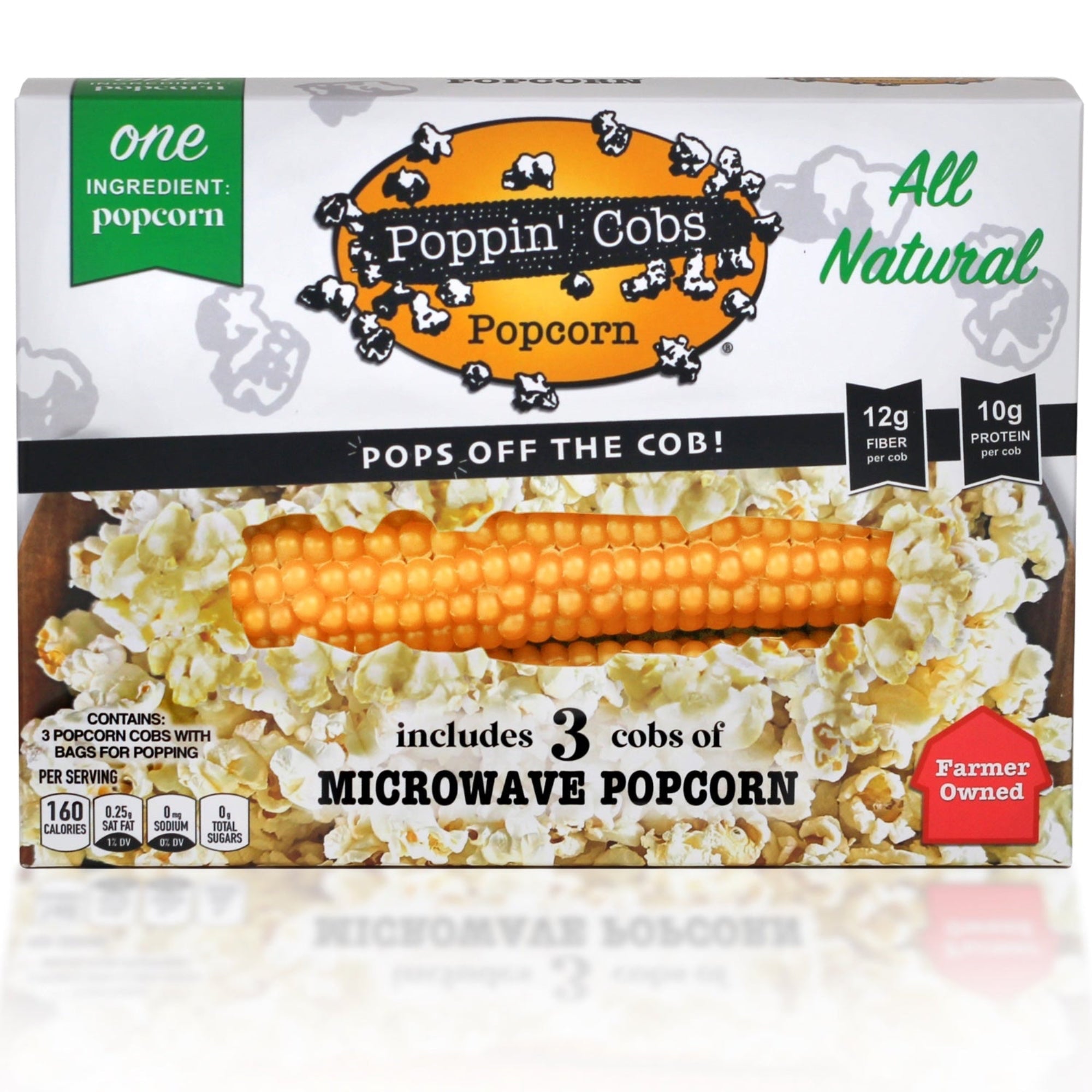 Microwave Popcorn on the cob 3 pack